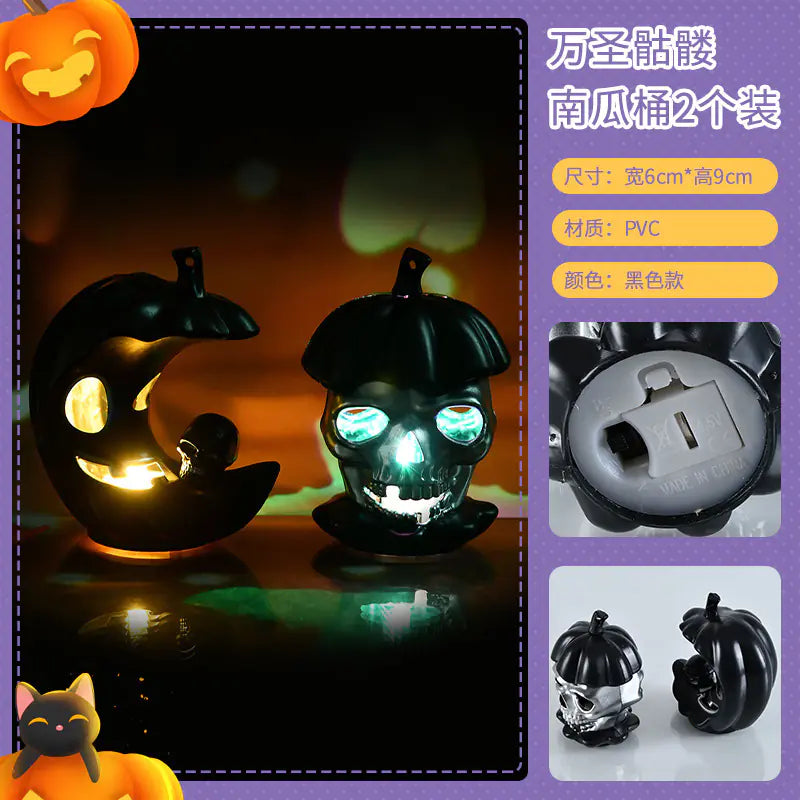 LED Pumpkin Lantern Decoration for Halloween Parties